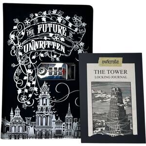 OwlCrate Babel Locking Journal - R.F. Kuang Dark Academia Special Edition Box